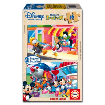 Educa Mickey egér fa puzzle 2X16 db-os