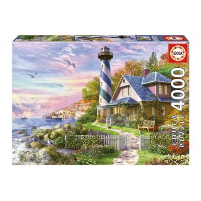Educa Világítótorony az öbölben puzzle 4000 darabos