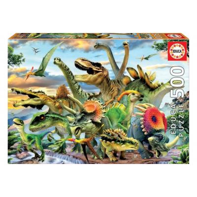 Educa Dínók - 500 db-os puzzle