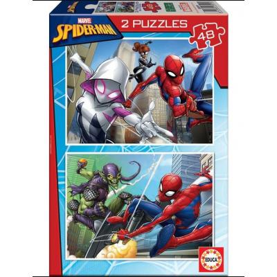 Educa Spiderman - 2 x 48 db-os puzzle