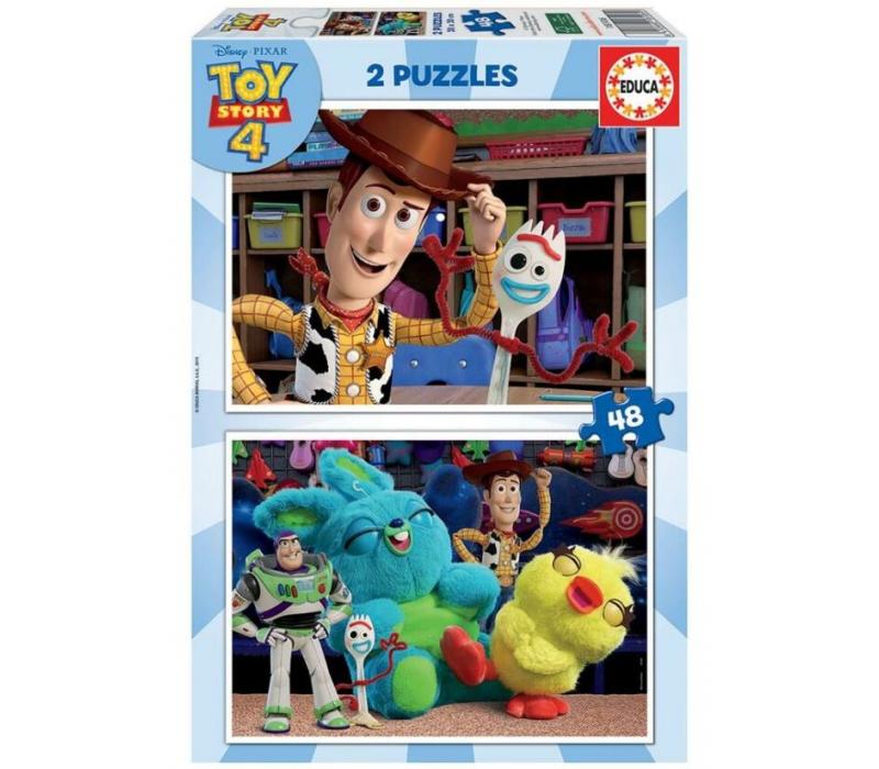 Educa Toy Story 4 - 2 x 48 db-os puzzle
