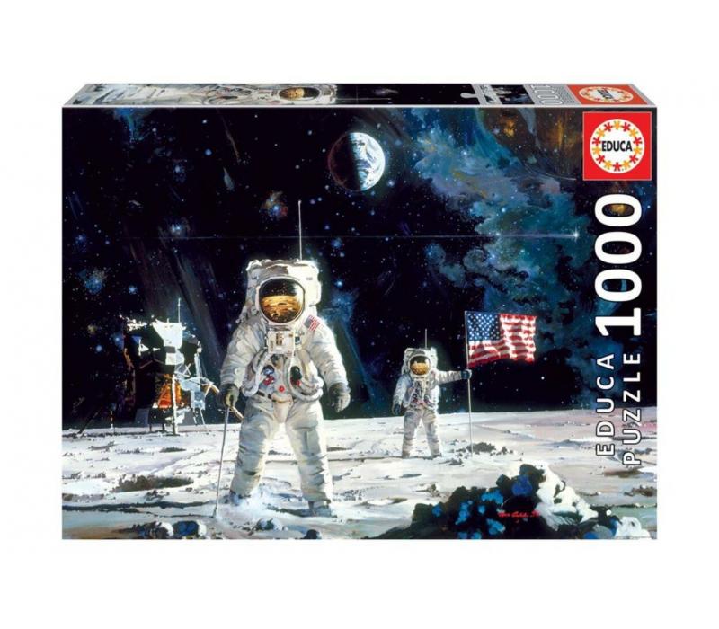 Educa Első ember a Holdon - 1000 db-os puzzle