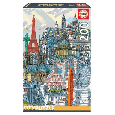 Educa Párizs ´Educa City Puzzle´ 200 db-os puzzle