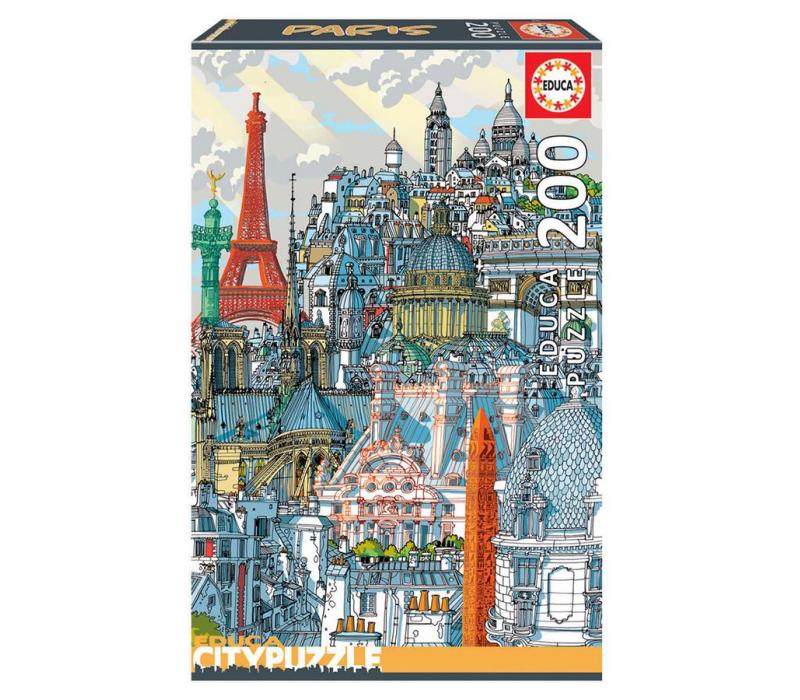Educa Párizs ´Educa City Puzzle´ 200 db-os puzzle