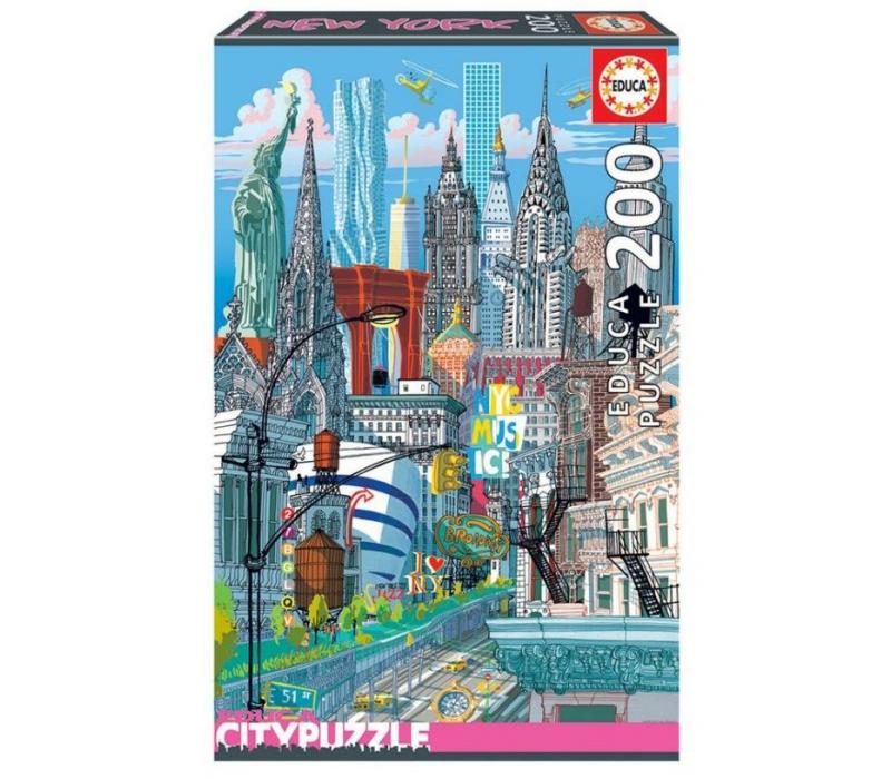 Educa New York ´Educa City Puzzle´ 200 db-os puzzle
