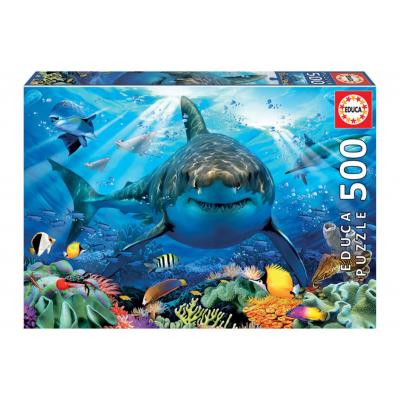 Educa Nagy fehér cápa - 500 db-os puzzle