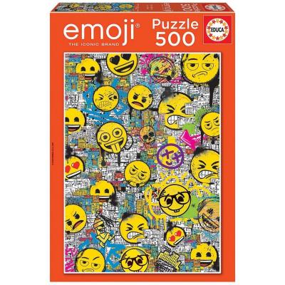 Educa 500 db-os puzzle - Emoji graffiti