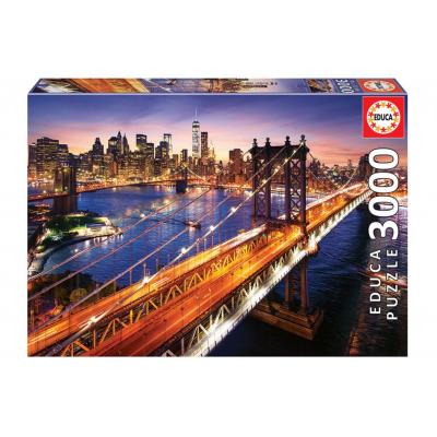 Educa Manhattan szürkületben 3000 db-os puzzle