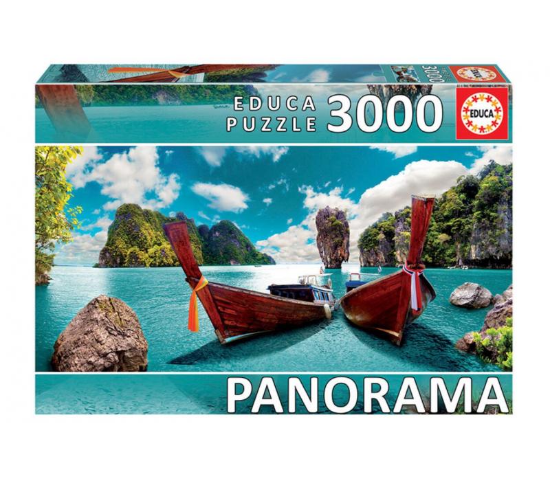 Educa Panoráma puzzle - Phuket, Thaiföld - 3000 db-os puzzle