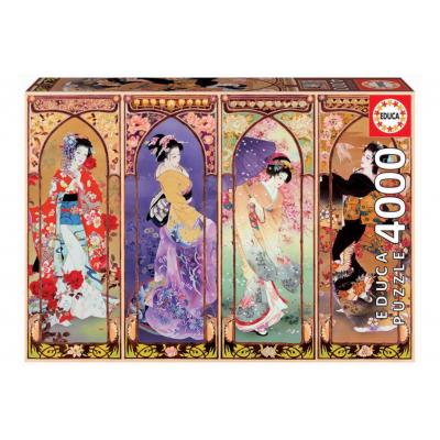 Educa Japán kollázs-4000 db-os puzzle