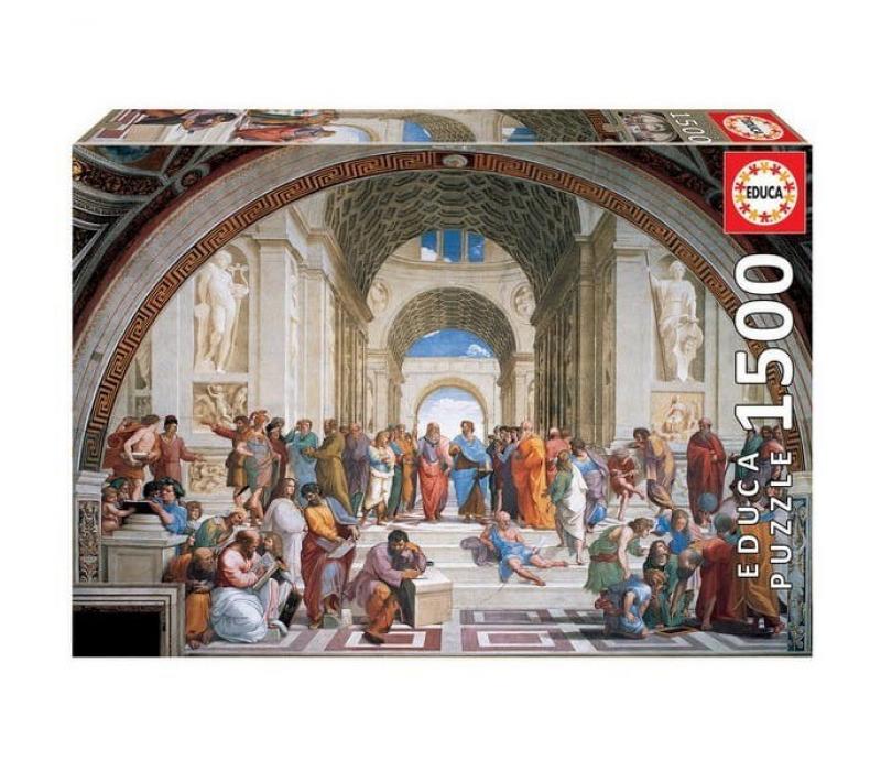 Educa Athéni iskola, Rafaello 1500 db-os puzzle