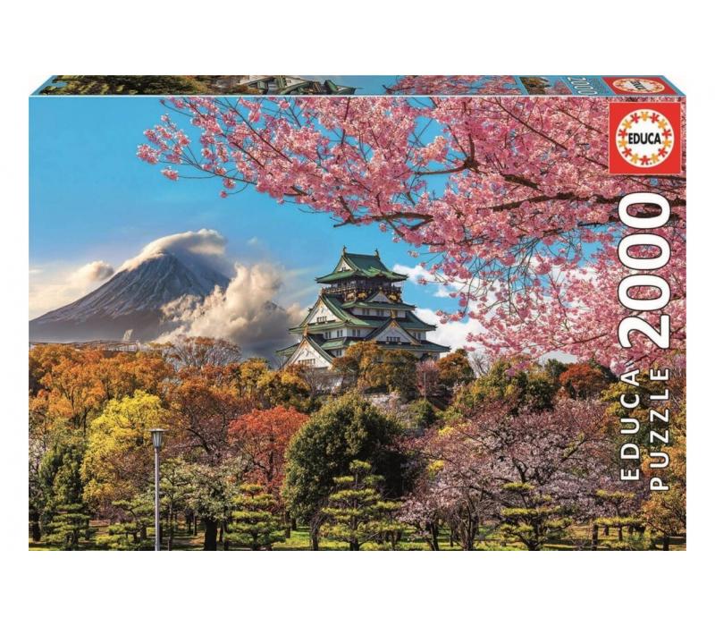 Educa Japán kert - 2000 db-os puzzle