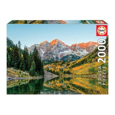 Educa Maroon Bells, USA - 2000 db-os puzzle