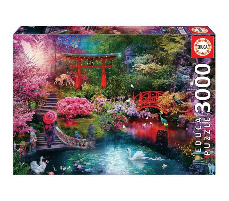 Educa Japánkert - 3000 db-os puzzle