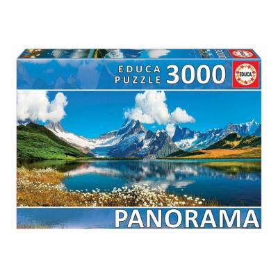 Educa Panoráma puzzle - Bachalpsee-tó, Svájc - 3000 db-os