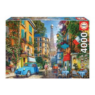 Educa Párizs régi utcája - 4000 db-os puzzle