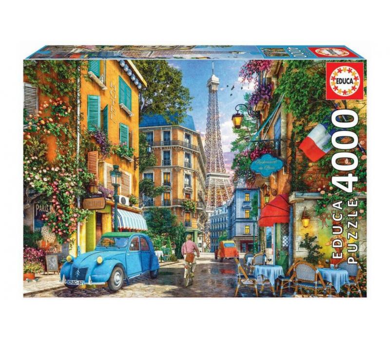 Educa Párizs régi utcája - 4000 db-os puzzle