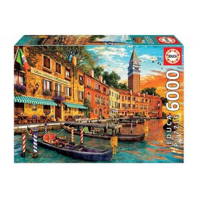 Educa Naplemente San Marco-ban - 6000 db-os puzzle