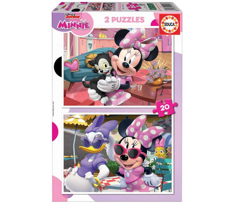Educa Minnie 2x20 db-os puzzle