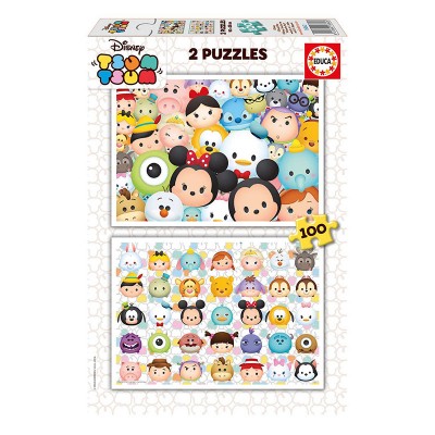 Educa Disney Tsum Tsum puzzle, 2X100 darabos