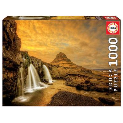 Educa Kirkjufellsfoss vízesés puzzle, 1000 darabos