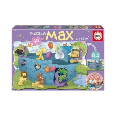 Educa Noé bárkája bébi puzzle, 48 darabos
