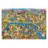 Educa Párizs térképe puzzle, 500 darabos