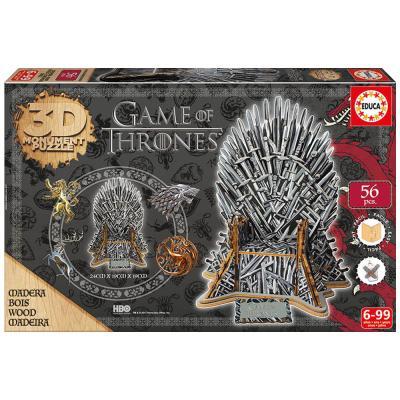 Educa Trónok harca 3D fa puzzle