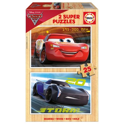 Educa Verdák 3. fa puzzle, 2x25 darabos