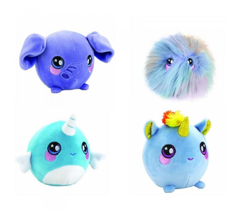 Squeezamals S2 plüssfigura - többféle Squeezamals S2 plüssfigura - többféle