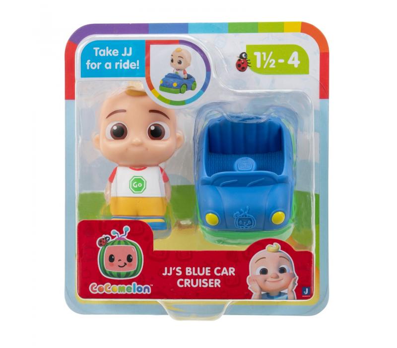 Cocomelon figura készlet JJ és barátai járműben - JJ