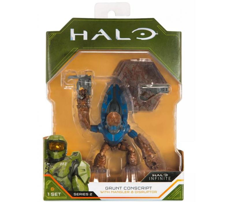 Halo Infinite akció figura 10 cm - Grunt Conscript