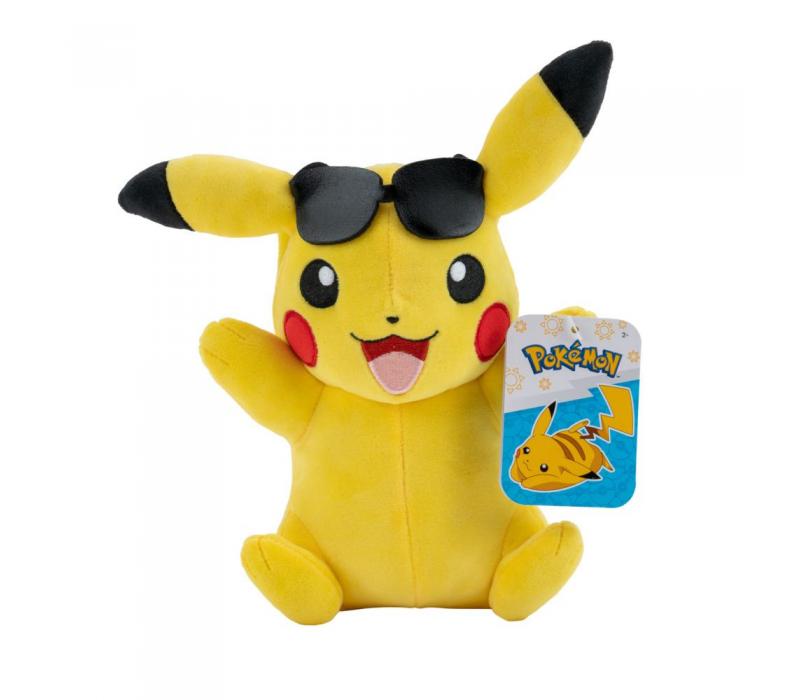 Pokémon plüssfigura - Pikachu napszemüveggel 20 cm Pokémon plüssfigura - Pikachu napszemüveggel 20 cm