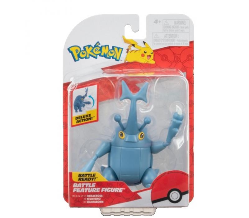 Pokémon figura - Heracross 11 cm (Articulated) Pokémon figura - Heracross 11 cm (Articulated)