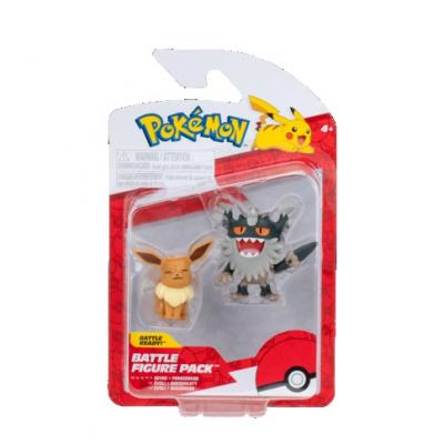 Pokémon figura csomag - Perrserker & Eevee 5 cm
