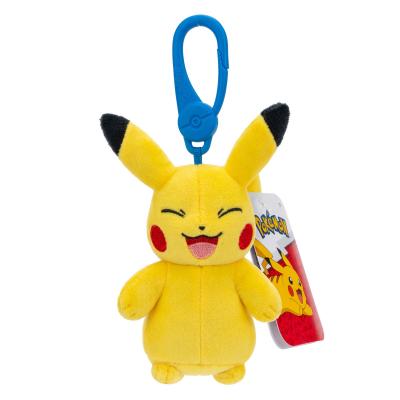 Pokémon kulcstartós plüssfigura - Pikachu 8 cm (nevető)