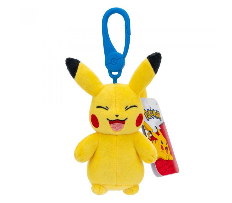 Pokémon kulcstartós plüssfigura - Pikachu 8 cm (nevető) Pokémon kulcstartós plüssfigura - Pikachu 8 cm (nevető)