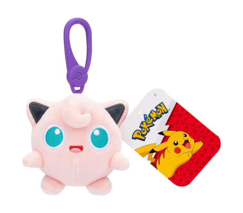 Pokémon kulcstartós plüssfigura - Jigglypuff 8 cm