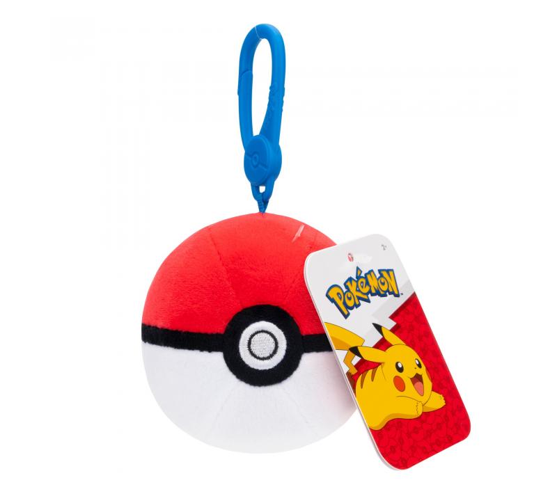 Pokémon kulcstartós plüssfigura - Pokélabda 8 cm (2)