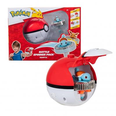 Pokémon harci pörgettyű - Squirtle, pokélabdával