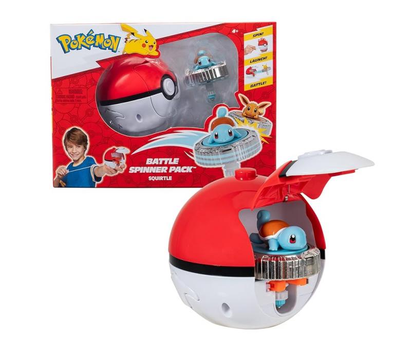 Pokémon harci pörgettyű - Squirtle, pokélabdával Pokémon harci pörgettyű - Squirtle, pokélabdával