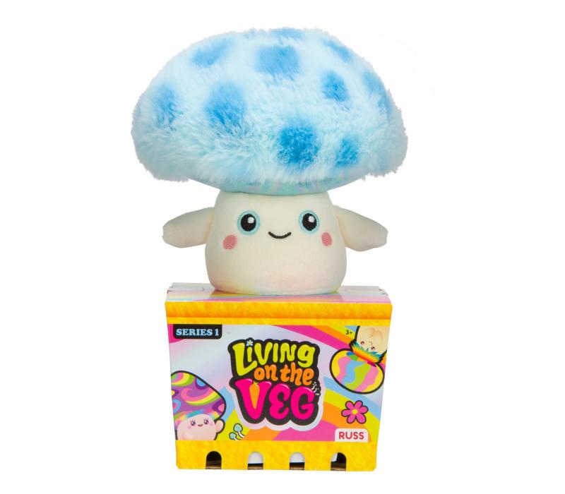 Living On the Veg gomba plüss 15 cm - T.J. Living On the Veg gomba plüss 15 cm - T.J.
