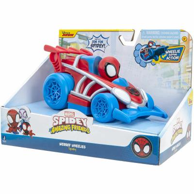 Spidey Pókember hátrahúzhatós autó 16 cm