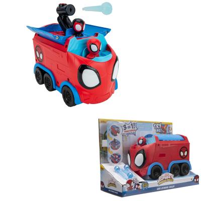 Spidey Pókember és barátai átalakuló jármű (több karakterrel, kilövővel)