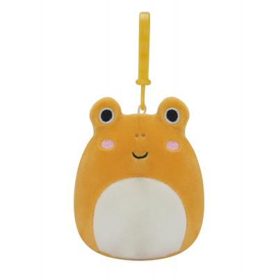 Squishmallows kulcstartós plüssfigura 9 cm - Leigh a sárga varangy