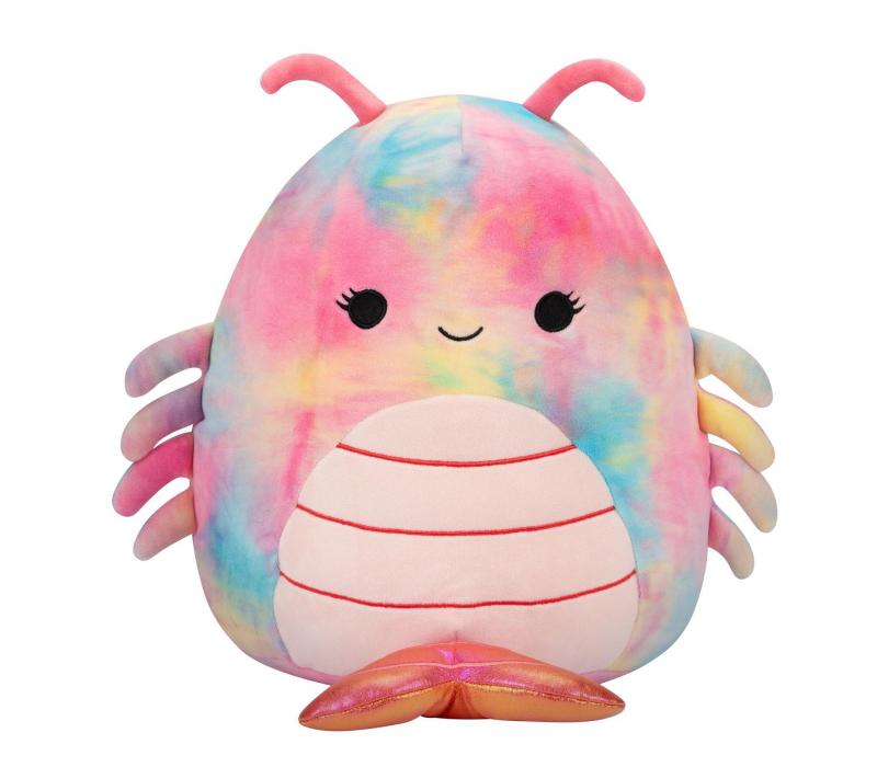 Squishmallows 30 cm - Candis a szivárványos garnélarák