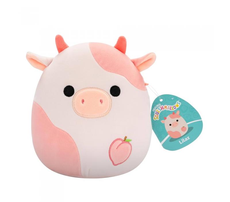 Squishmallows 20 cm - Lilaz a barackos tehén