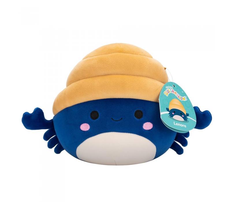 Squishmallows 20 cm - Lenore a sötétkék és bézs remeterák