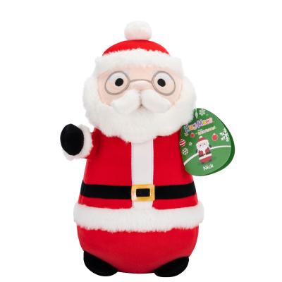 Squishmallows Hugmees 25 cm - Nick a mikulás szemüvegben