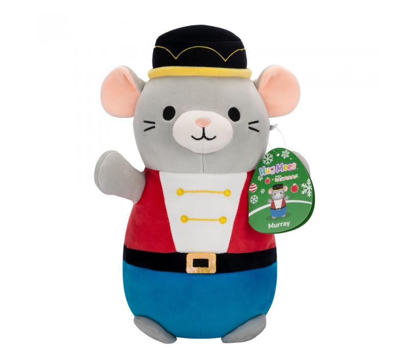 Squishmallows 25 cm - Murray a szürke egér diótörőnek öltözve Hugmee Squishmallows 25 cm - Murray a szürke egér diótörőnek öltözve Hugmee
